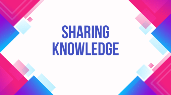 Sharing Knowledge